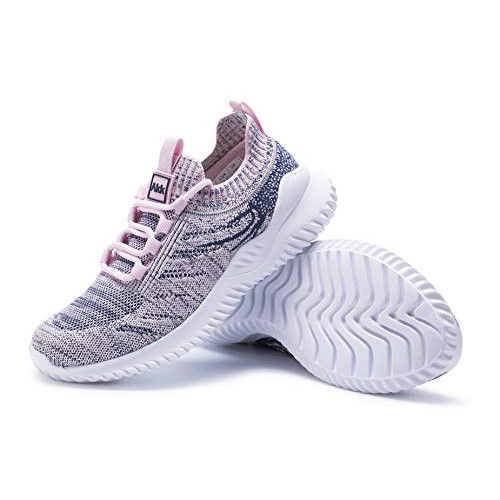 Memory Foam Lightweight Tennis Sports Shoes Gym Jogging Slip On Running Sneakers Akk Womens Athletic Walking Shoes