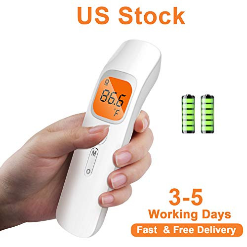 thumbnail image 2 of Berrcom JXB178 Non-Contact Infrared Forehead Thermometer – 3-Color LCD Display 2 of 6