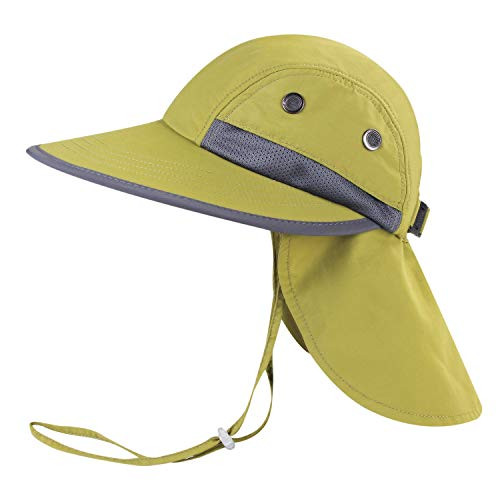camptrace Safari Kids Sun Hat Wide Brim Bucket Cap Toddler Fishing Hats Boy Girl 
