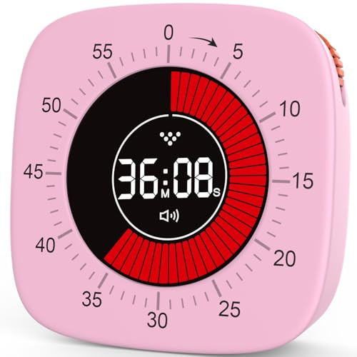 Snagshout  Visual Timer for Kids, Rechargeable Timer with 60