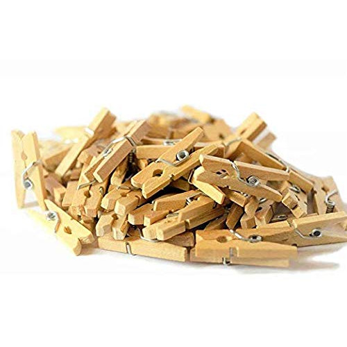 Snagshout | LOSOUL Wooden Clothespins 100 Pack for Multipurpose ...