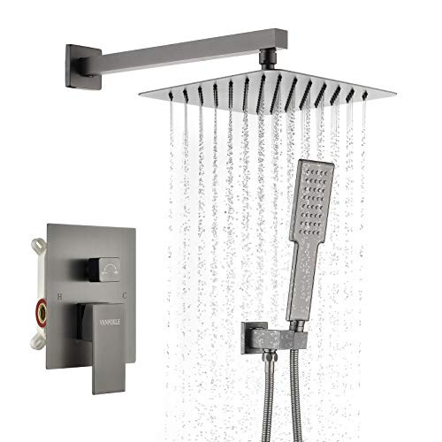 Snagshout Vanfoxle Shower Faucet Set, Bathtub Shower Faucet Combo Black And Decker