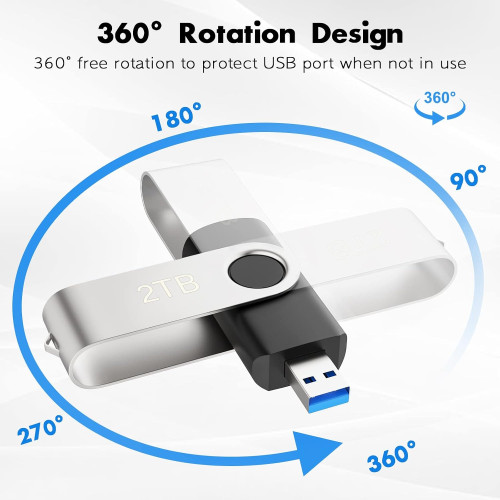 Snagshout | USB Flash Drive 2TB Portable Thumb Drives USB Memory Stick ...