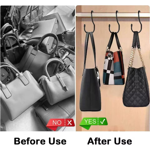 6-Pack Handbag hangers | Smart Design® Storage