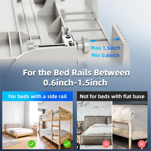 Hook on online bunk bed shelf