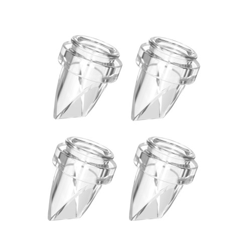 Breast Pump Parts Duckbill Valve Replacement Accessories Portable Compatible with MOMMED Mumgaroo MISSAA Bioby S18 S21 S23 Lansinoh NCVI Nuliie NICEGREEN Life S32 Eufy e10, 4 Pcs