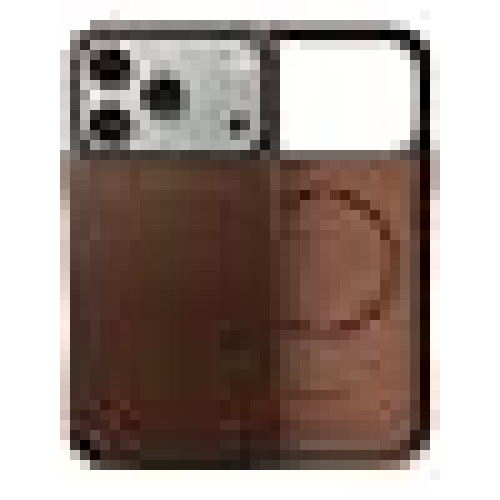 Leather Case Compatible with iPhone 18 Pro Max 6.9'', Rustic Brown